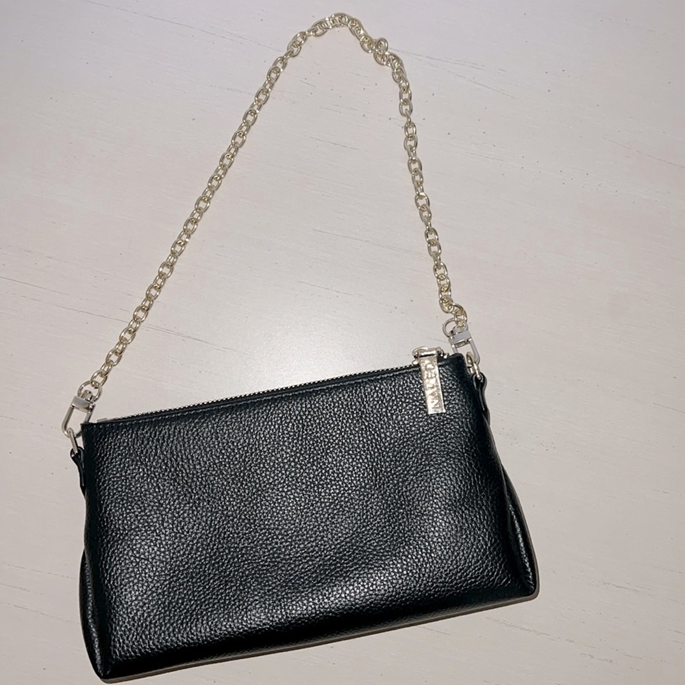 NAKEDVICE Gold Chain Shoulder Purse